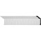 Ekena Millwork SAMPLE - 5 5/8"H x 3"P x 6 1/4"F x 12"L Naomi Crown Moulding SAMPLE-MLD06X03X06NA - alternate 1